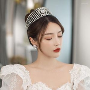 Coiffes 2023 mode Baroque luxe cristal mariée couronne diadèmes argent mariage bijoux princesse anniversaire fête casque