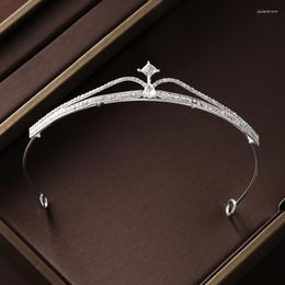 Headpieces Een zilveren kleur korte sfeer sfeer nobele elegante dames fancy bal bruiloft tiara