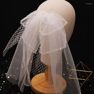 Coiffures perlées arc voile décoration de cheveux mariée coiffure de mariage filles femmes accessoires