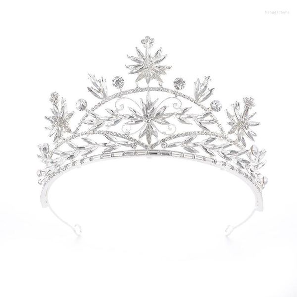 Tocados Corona nupcial Lujo Perla Diadema Tiara Tiro Dama de honor