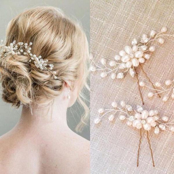 Tocados para novia, diamantes de imitación, oro, plata, rosa, horquillas para el pelo, tocado para mujer, Clip de boda, 3 uds.