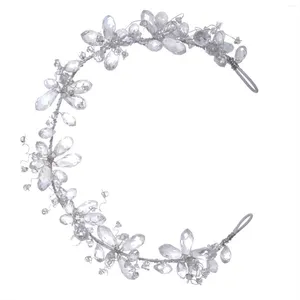 Coiffes Bridal Sweet Bandband Tiara Handmade Hairband avec des cristaux de paillettes pour les coiffures pour femmes