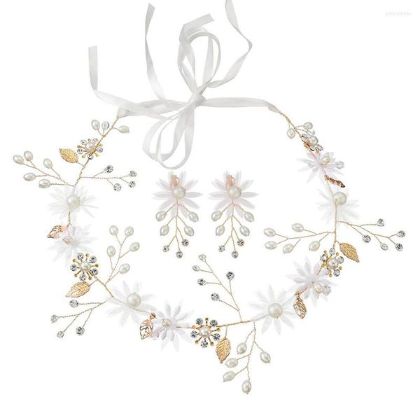 Coiffes de mariage de haute qualité, bijoux de haute qualité, coiffure, épingle à cheveux, bandeau fleur, Toast chinois, une variété d'options en option