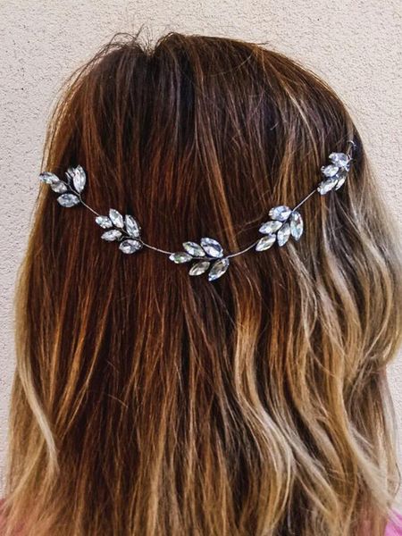 Headpieces Classic brillante diadema diadema de diadema hecho a mano Peinado de novia hecho a mano Prom For Girl Anniversary Bridesmaid Regalo Boda de cabello de boda