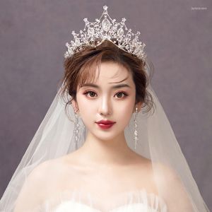 Headpieces Crown Bridal Headband hoofdtooi sieraden sen bruiloft haar accessoires Koreaans sluierpak