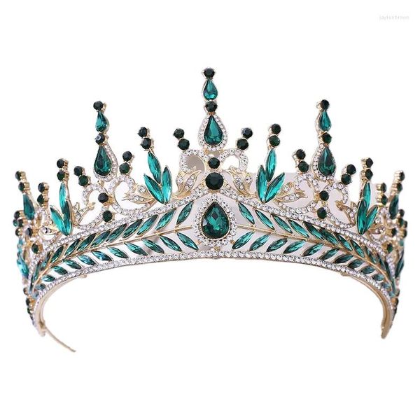 Tocados Tiara de cristal y coronas para mujer, diademas de princesa, tiaras nupciales para boda, fiesta de cumpleaños para niña