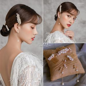 Coiffes personnalisées Ai Shiwei Simple mariage japonais et coréen tout-match accessoire de cheveux costume robe de mariée noeud