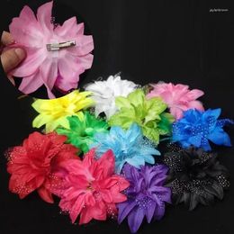 Coiffures filles plume artificielle fleur épingles à cheveux mariage pinces à cheveux de mariée Barrette accessoires de fête chapeaux cadeaux livraison directe