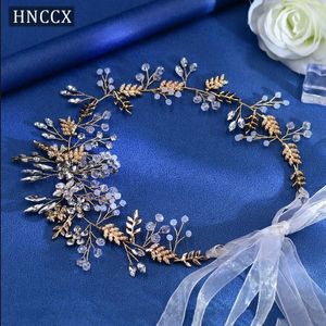 Coiffes hnccx fait à la main le bandeau de mariée femme accessoires de mode en alliage de fleur de fleur