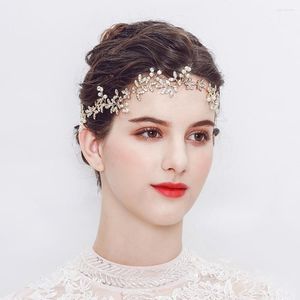 Coiffes HP89 Accessoires de cheveux de mariage Couvre-chef de mariée Bijoux Tiara Vines Coiffe de mariée