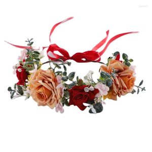 Coiffes Itacazzo accessoires décoratifs femmes doux mariage fleur décor bandeau voyage Po couronne