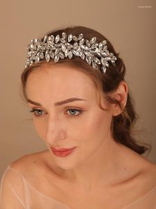 Headpieces luxe strassbruiden kopstuk mode bruiloft haaraccessoires handgemaakte bruids headweer feest prom sieraden voor vrouwen