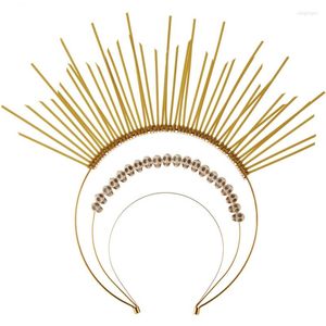 Tocados Novedad Diadema Ángel Halo Forma Festival Cosplay Aro de pelo para mujer Decoración