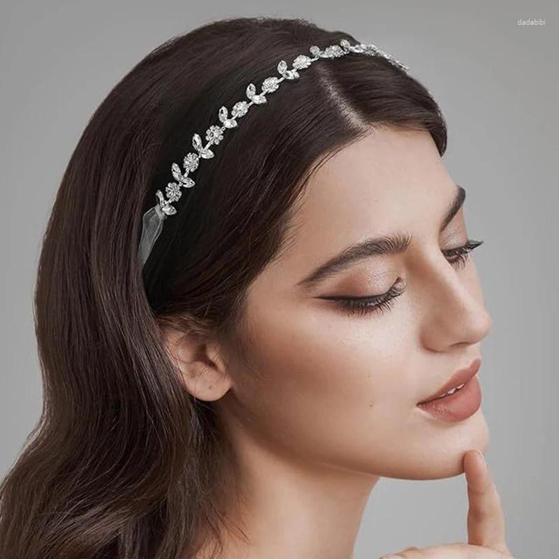 Headpieces Rhinestone Headdress Crystal Headband Wedding Hat Gold Hair Accessories For The Bride And Bridesmaid