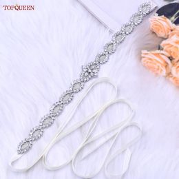 Headpieces S41 Bruid Wedding Belt dames bruidsmeisje jurk vrijgezellenfeest sieraden westerse kristallen diamant accessoires kopstukken