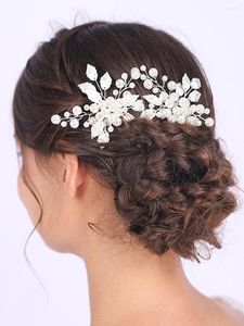 Coiffes Vintage Argent Or Épingles À Cheveux Perles Bijoux De Mariage Fête De Mariée Occasion Importante Chapeaux Pour Les Femmes