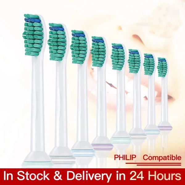 Têtes 12/32pcs brosse à dents électrique Heads HX6014 pour le modèle Philips HX3 HX6930 HX6730 HX6530 HX9342 Sonicare R710 RS910 RS930 HX6781