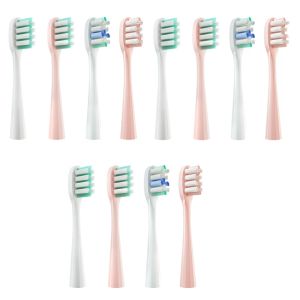 Têtes 12 pièces brosses à dents têtes accessoires de remplacement pour usmile y1 / u1 / u2 dent électrique nette brosse têtes têtes de cadeau cadeau