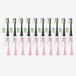 Koppen 20 stks vervangbare tandenborstelkoppen compatibel met xiaomi sooCare x1 x3 x5 sonische elektrische tandenborstelsproeiers vacuümpakket