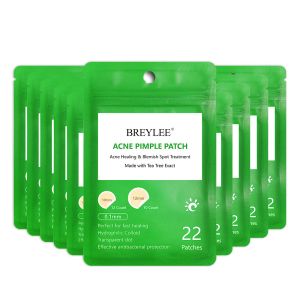 Heads Breylee Acné Pimple Patch Face Masque éplulins Acné Traitement Acné Crème Pimple Remover Tool Blemish Spot Skin Soins Soins Daily Use 10pcs