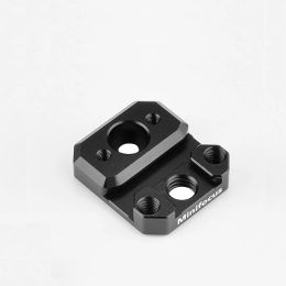 Heads Cold Shoe-verlengplaat voor ZHIYUN Crane 2S Gimbal met 1/4 "schroefgat NAVO-rail voor monitormicrofoon Video Led-lichtmontage