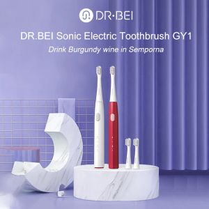 Heads Dr.Bei pour Xiaomi Mijia sonic électrique Brosse à dents Y1 RECHARGETY Imperméable Automatique de dents de nettoyage oral avec tête de brosse