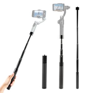 Heads Verlengstuk Pole Selfie Stick Voor Dji Om 5 Osmo Mobiele 5 4 3 Gimbal Camera FeiYu Zhiyun Glad moza Mini isteady Accessoires