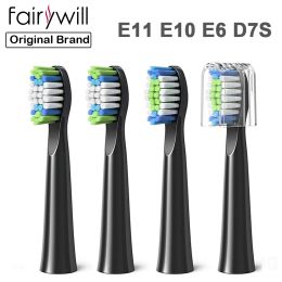 Heads Fairywill Sonic Electric Broiss à dents interdentation Brussage Interdent Brush Brosse têtes de brosse à dents Têtes pour E11 E10 E6 D7S