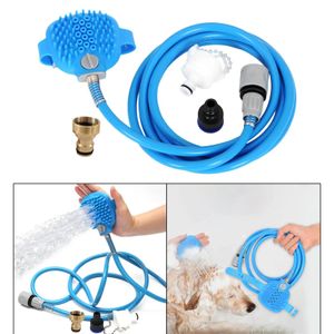 Têtes de bain pour chien, brosse à shampoing, gant de bain pour chien, peigne nettoyant, accessoire de douche pour chien, pulvérisateur de bain pour chat, accessoires de bain