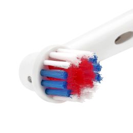 Heads Kids/Red Borstel/4 kleuren/Gevoelig/3D Whitening/Precision Elektrische tandenborstel vervangende koppen Orale schoon 10 packs
