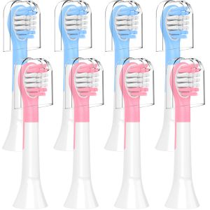 Heads Reemplazo de niños Cepillo de dientes Compatible con Philips Sonicare Kids Cepillo de dientes HX6032/94, HX6320, HX6340, HX6321, HX6330, HX6331