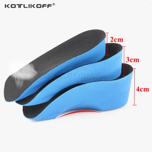 Koppen Kotlikoff Hoogte Verhoog Insole 2/3/4cm Hoogte Liftschoen Hakkussen Inzetere hakkussen Lift Inlegzolen Voetkussens UnissEx