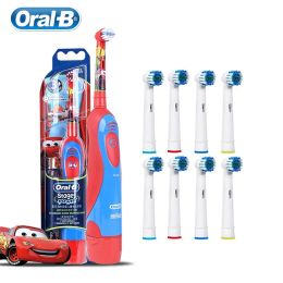 Kops orale b elektrische tandenborstel voor kind zachte borstel rotatie schone tanden borstel voor kind zachte schone tanden waterdichte kindertandborstel