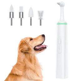 Têtes de brosse à dents ultrasonore de compagnie dentaire Clinique de maison dentaire dentaire Clinique Utiliser une brosse à dents électrique pour les chiens