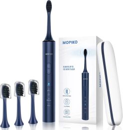Koppen sonische elektrische tandenborstel opladen volwassen tanden bleken borstel 4 modus typec oplaadbare kindertandenborstels OneKey bedienen