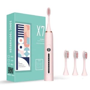 Koppen Sonic Smart elektrische tandenborstel Dental Tanden Reiniger automatische tandenborstel snel USB oplaadbare IPX7 Waterdicht voor volwassenen