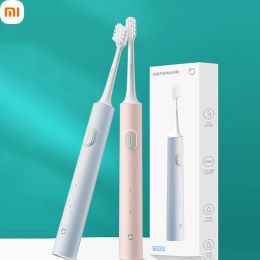 Heads Xiaomi elektrische tandenborstel T200 sonic draagbare IPX7 waterdichte whitening ultrasone tanden reiniger vibrator ultrasoon geschenk Home