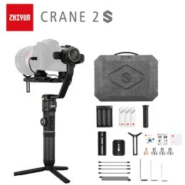 ZHIYUN Crane 2S/2S Pro DSLR stabilisateur 3 axes caméra cardan stabilisateur pour DSLR Sony Canon BMPCC Fujifilm caméras prise de vue verticale