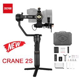 Têtes Zhiyun Crane 2S Stabilisateur 3 Axes Bluetooth 5.0 Cardan portatif pour Canon Sony Nikon DSLR Caméra Crane2S