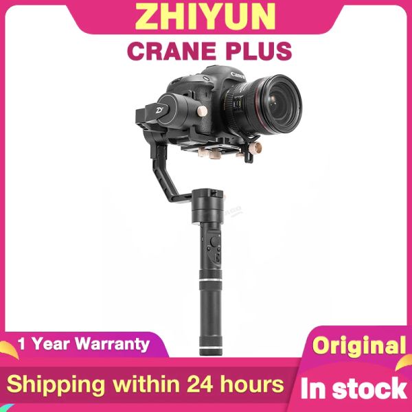 Têtes ZHIYUN Crane Plus stabilisateur de cardan portatif à 3 axes pour appareil photo reflex numérique sans miroir pour Sony A7/Panasonic LUMIX/Nikon J/Cano