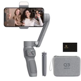 Heads Zhiyun Official Smooth Q3 Smartphone Gimbal 3axis Handheld Stabilizer voor iPhone 13 Pro Max/Huawei/Samsung/Xiaomi Telefoon Gimbals