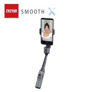 Heads Zhiyun Official Smooth X Selfie Stick Gimbal Palo Phone for Smartphones Xiaomi Redmi Huawei iPhone Samsung Handheld Stabilizer