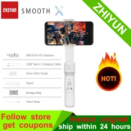 Koppen zhiyun soepel x xs smartphone gimbal handheld pocket stabilisator sefie stick voor iPhone11Pro/max voor Android Samsung vs Smooth 4