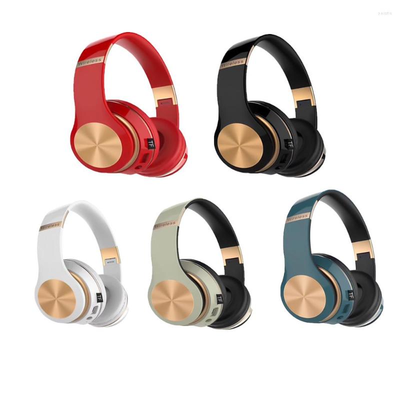 Kulaklık Seti Katlanır Kablosuz Kulaklık V5.0 Kart Müzik FM Sport Çalıştırma Bas Stereo