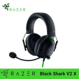 Casques 2023 Razer BlackShark V2 X Casque de jeu filaire 7.1 Surround Sound - Jeu pour PS4PS5 Nintendo Switch Xbox J240123