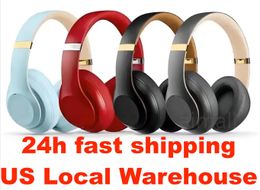 Headphones sans fil ST3.0 Phones HeadSesets Bluetooth Bluetooth Bluetooth Local Earphone Annule Annulation du casque Mic Gamer Pliant Motion Aimall