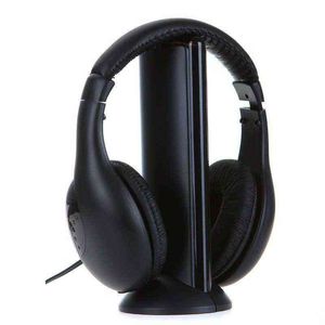 Casques 5-en-1 casque sans fil casque de télévision à domicile monté sur la tête casque de jeu PC chat vocal microphone intégré T220916