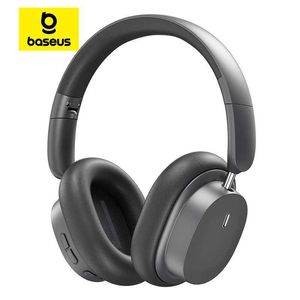 Headsets Baseus Bowie D05 Wireless Headphone 3D Spatial Audio Earphone Bluetooth 5.3 Headset 40mm Driver Foldable Over Ear Headphone 70H J240123