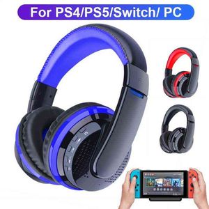 Casques d'écoute sans fil Bluetooth avec Nintendo Switch PS4 PS5 Transmetteur PC Casque de jeu stéréo avec micro Casques de jeu pour téléphone T220916