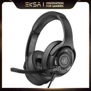 HeadSets Eksa E4 Wired Headset Gamer 3,5 mm Écouteurs stéréo pour PC / PS4 / PS5 / Xbox One J240508